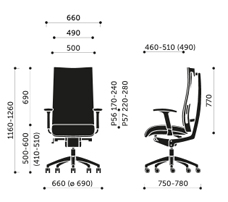 Action 105 SFL - wymiary