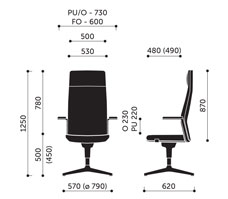Myturn 10FZ - wymiary